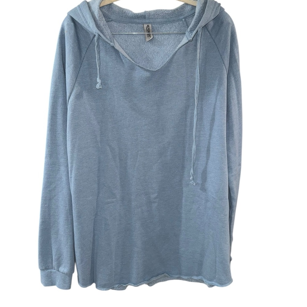 Women's‎ Blue Hoodie Sweatshirt